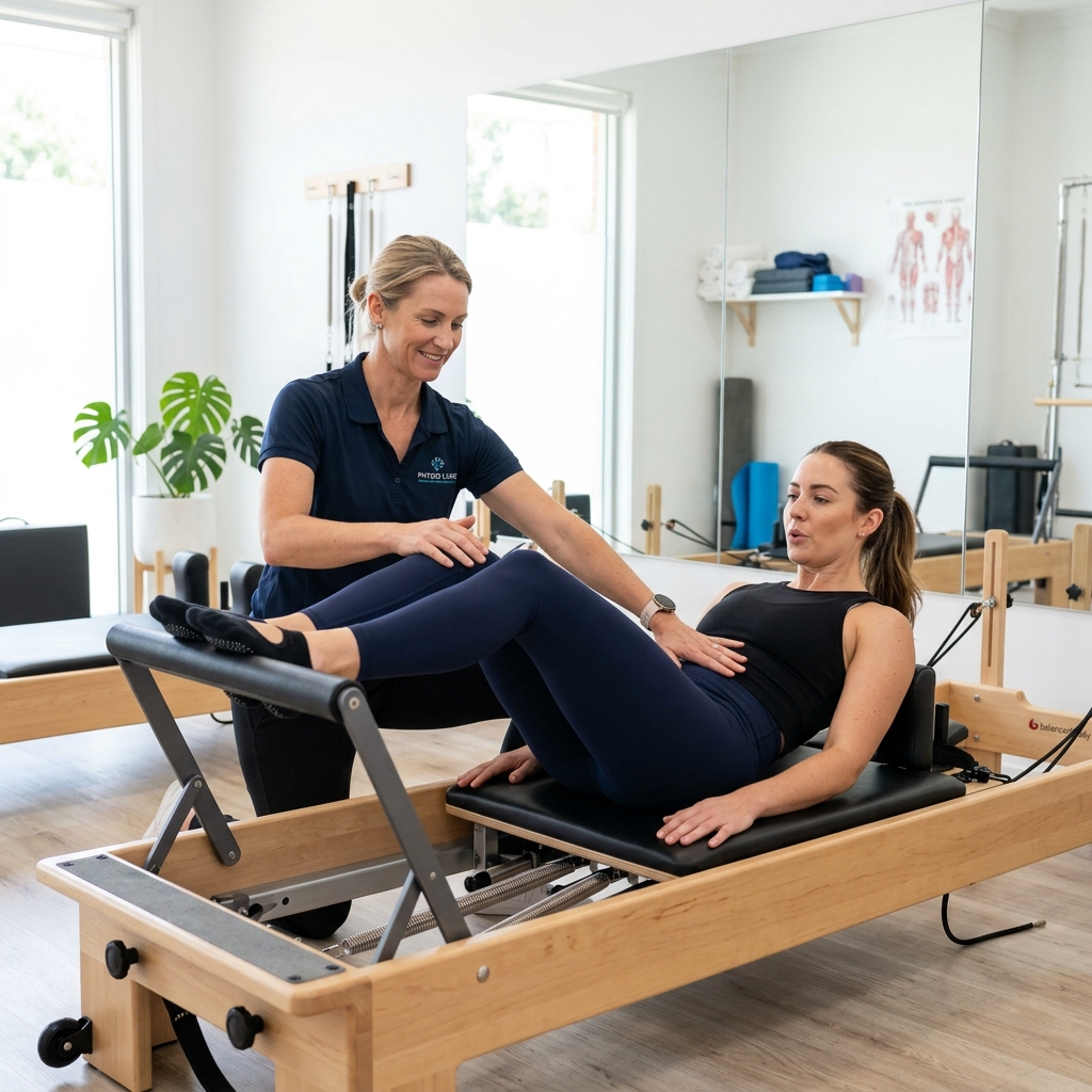 Reformer Pilates Egzersizi